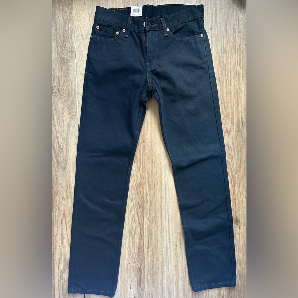 Levi's Men's 511 Slim Fit Jeans 28x32 Irregular NWT Black
